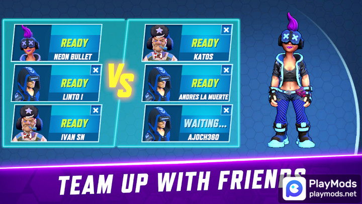 Gridpunk Battle Arena<span>(Mod Menu)</span> screenshot image 3_Popularmodapk.com