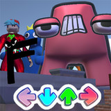 FNF Obunga Rope Hero V Rainbow1.1_Popularmodapk.com