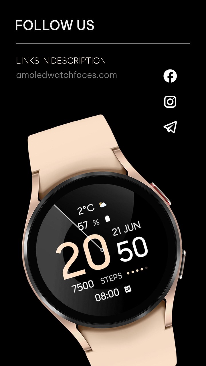 Awf Wave - watch face screenshot image 3_Popularmodapk.com