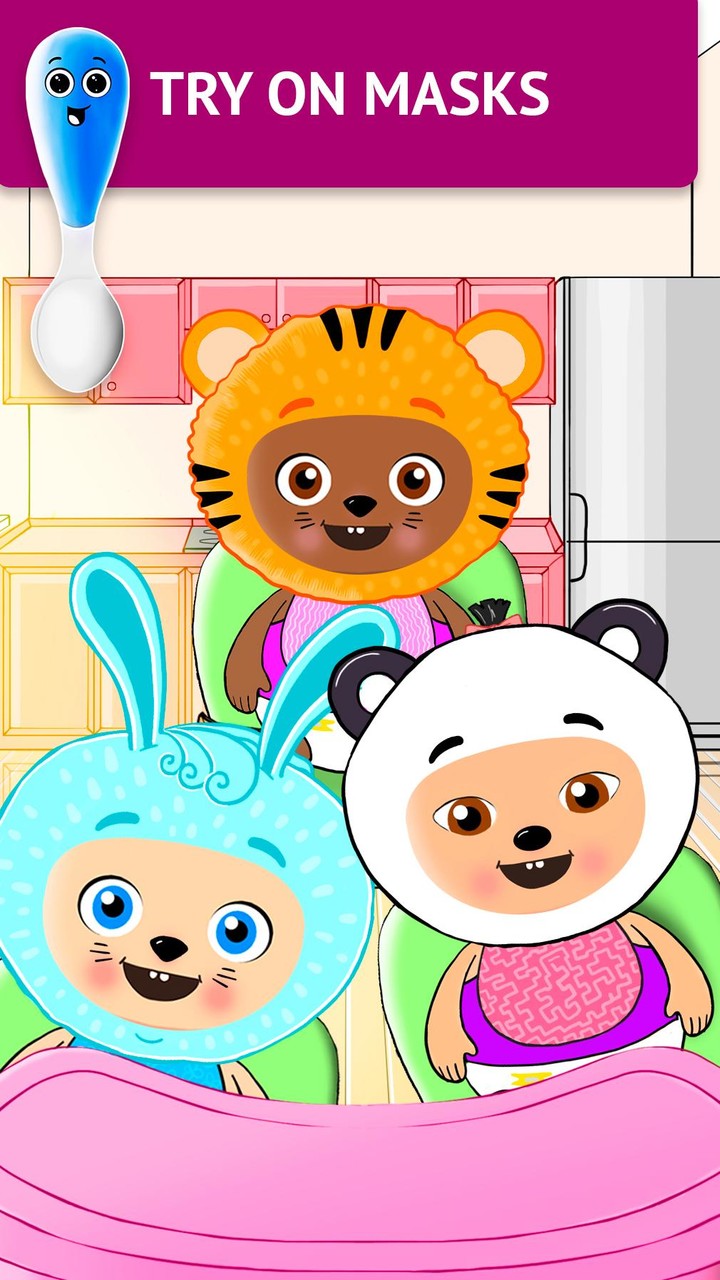 Baby Spoon: Feeding Game screenshot image 3_Popularmodapk.com