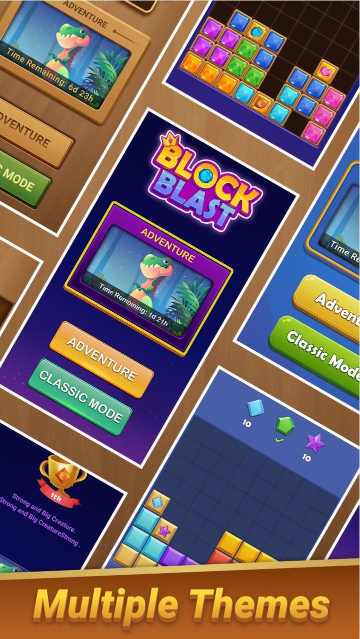 Block Puzzle - Wood Blast screenshot image 5_Popularmodapk.com