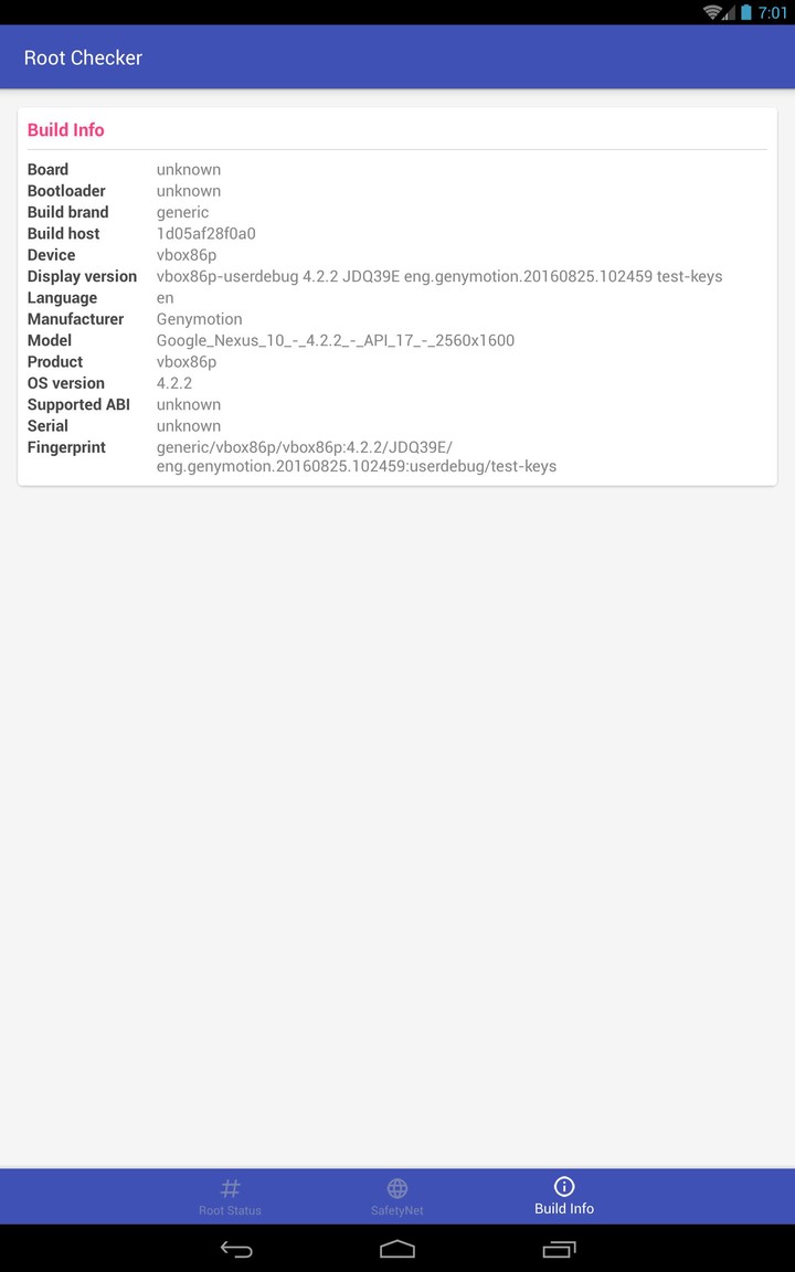 Root and SafetyNet Checker screenshot image 9_Popularmodapk.com
