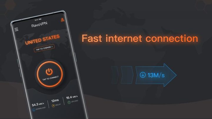 RavoVPN-Secure&Fast Proxy screenshot image 6_Popularmodapk.com