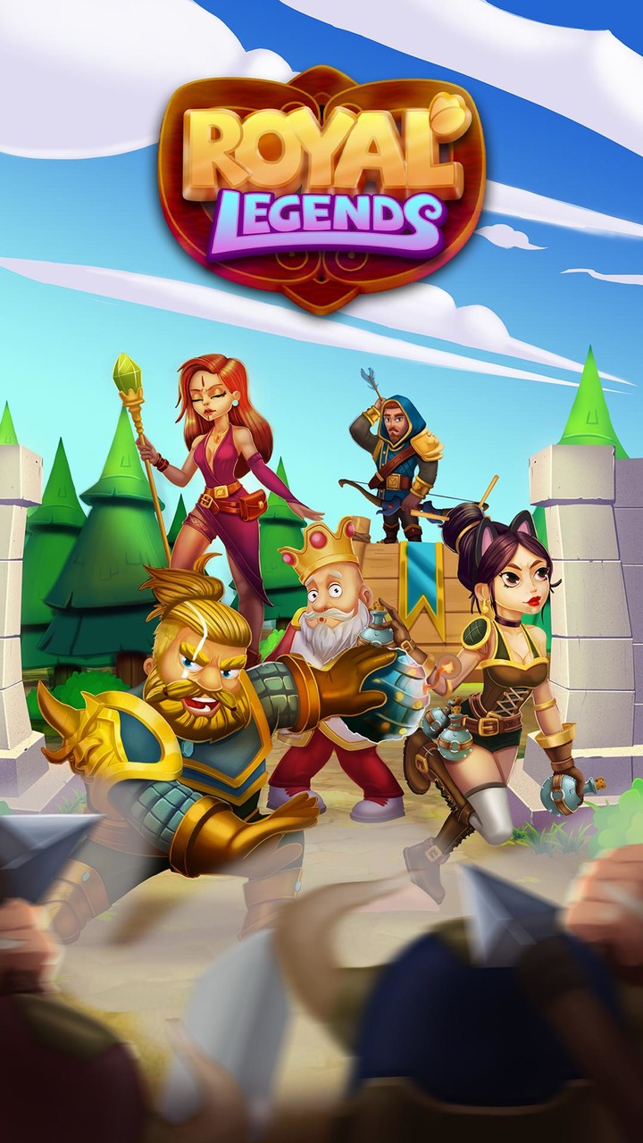 Royal Legends: Epic War screenshot image 4_Popularmodapk.com