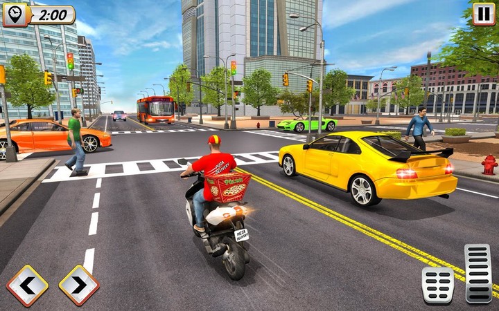 Pizza Delivery Boy Bike Games screenshot image 11_Popularmodapk.com