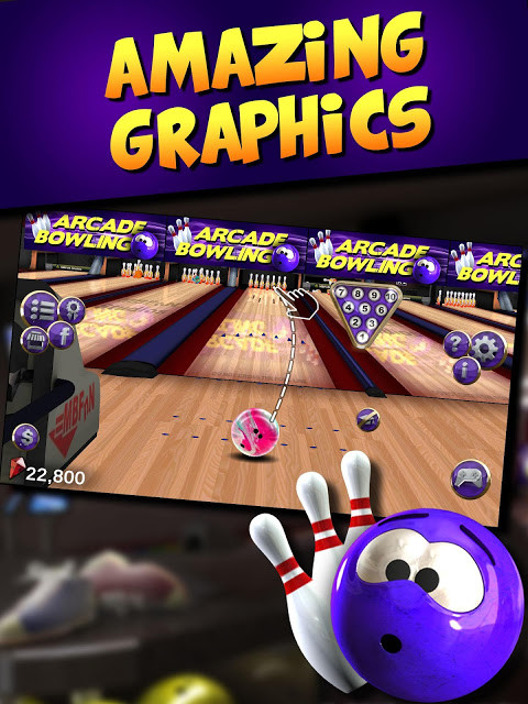 MBFnN Arcade Bowling screenshot image 3_Popularmodapk.com