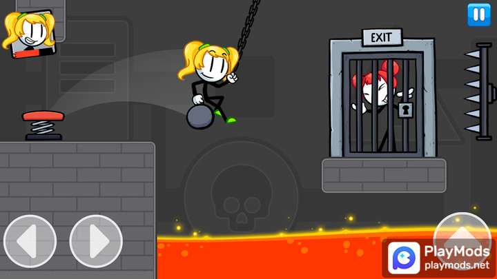 Stick Prison<span>(Remove ads)</span> screenshot image 1_Popularmodapk.com