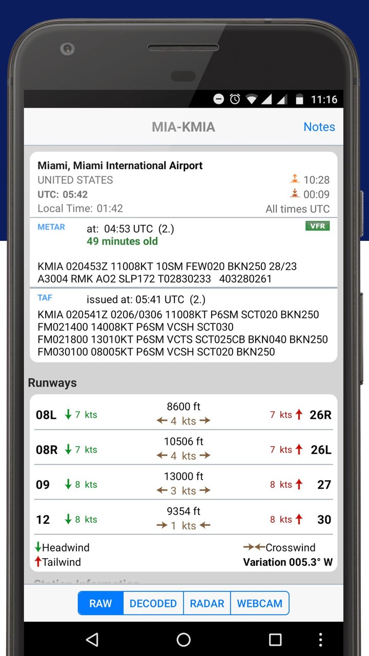 PilotWeather Lite screenshot image 1_Popularmodapk.com