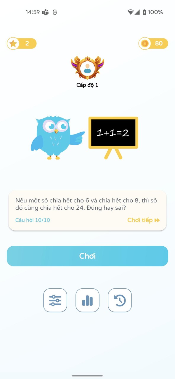 Câu Hỏi Đúng Sai screenshot image 1_Popularmodapk.com