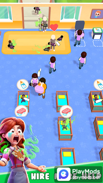 My Mini Daycare Idle Tycoon<span>(unlimited money)</span> screenshot image 1_Popularmodapk.com