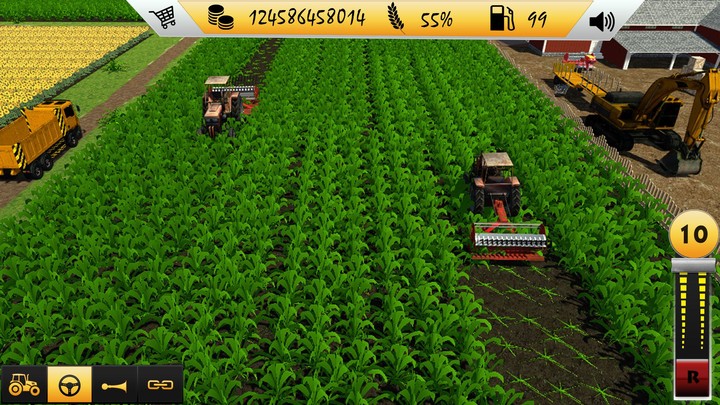 Real Tractor Driving Sim 3D screenshot image 5_Popularmodapk.com