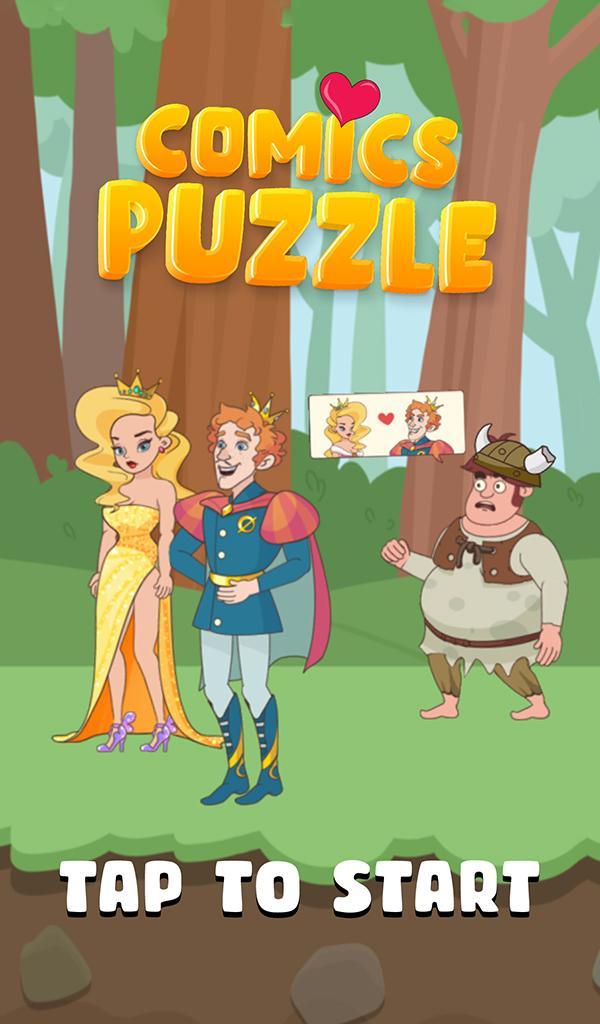 Comics Puzzle: Princess Story screenshot image 1_Popularmodapk.com