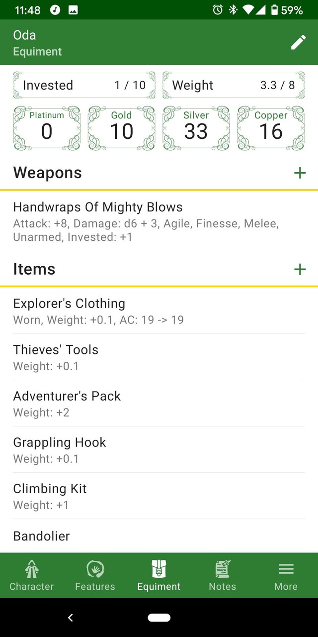 Character Sheet for any RPG screenshot image 4_Popularmodapk.com
