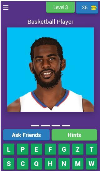 Guess The Basketball Player screenshot image 4_Popularmodapk.com