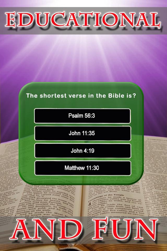 Holy Bible Faith Test Quiz screenshot image 3_Popularmodapk.com