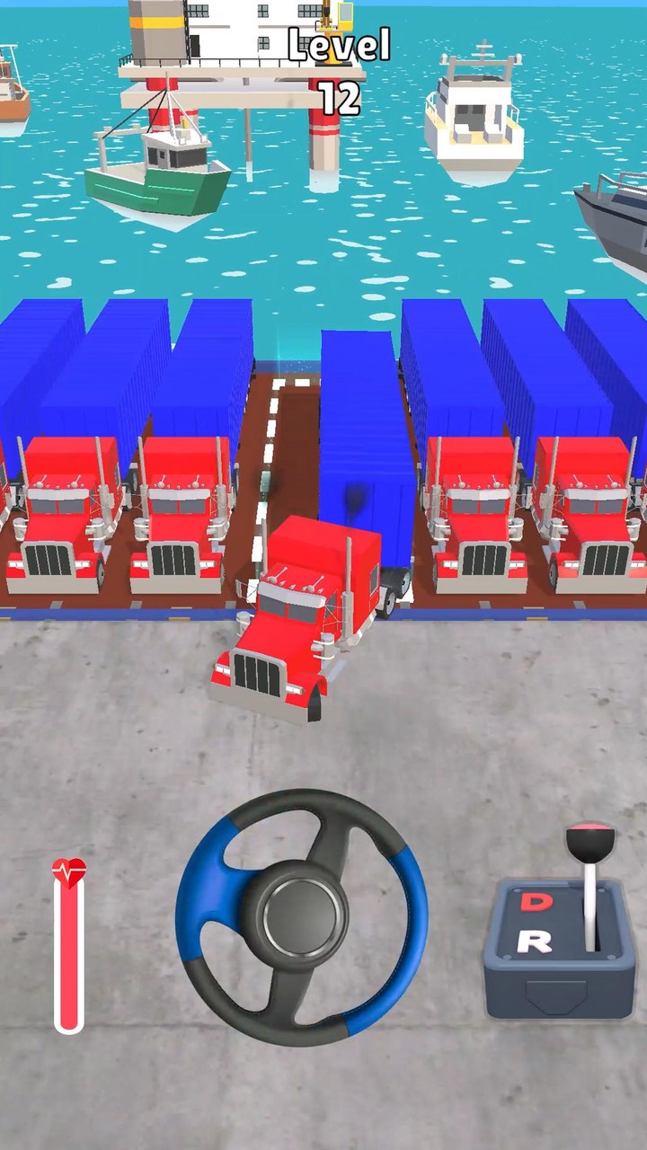 Cargo Truck Parking screenshot image 3_Popularmodapk.com