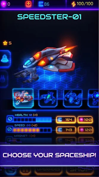 Neonverse: Invaders Shoot'EmUp<span>(.Unlimited Diamonds)</span> screenshot image 3_Popularmodapk.com