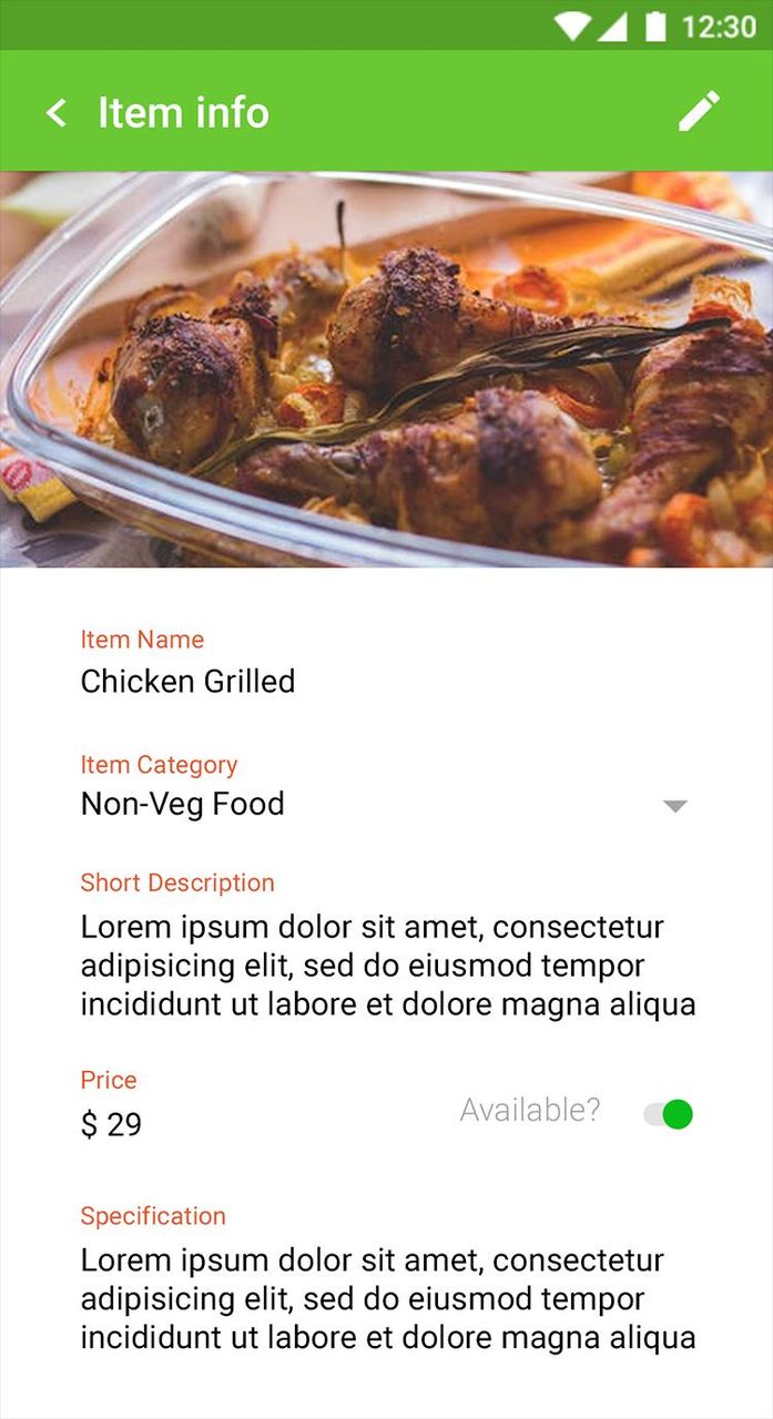 Cookfu Store - Ionic Template screenshot image 6_Popularmodapk.com