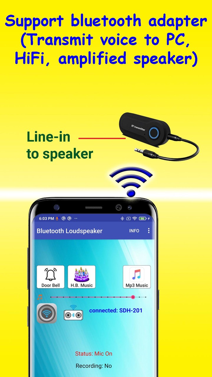 Bluetooth Loudspeaker screenshot image 17_Popularmodapk.com