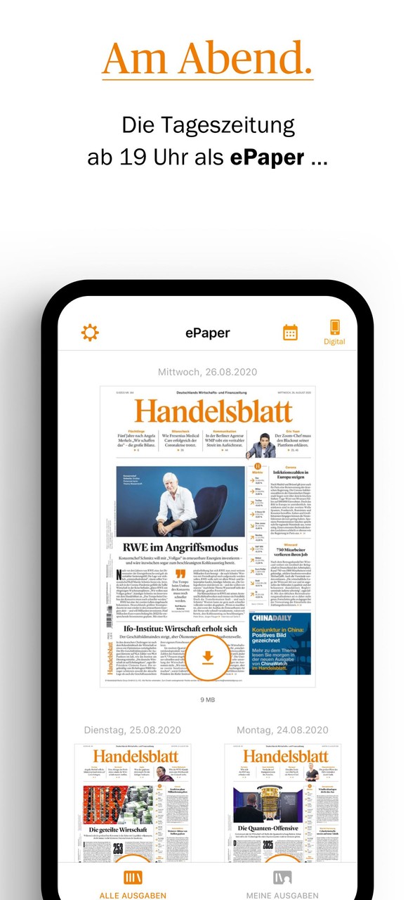 Handelsblatt - Nachrichten screenshot image 6_Popularmodapk.com