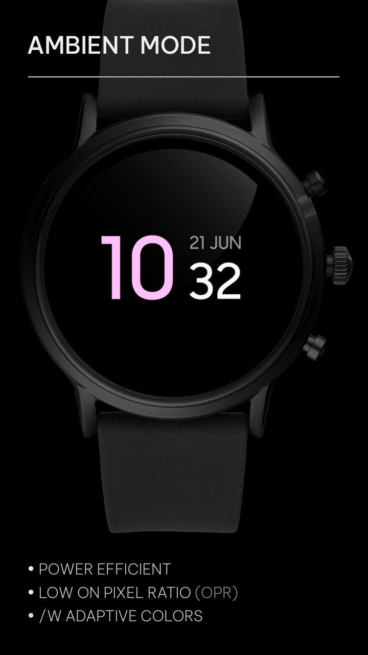 Awf Wave - watch face screenshot image 4_Popularmodapk.com