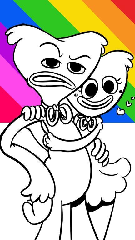 Poppy Playtime Coloring Book screenshot image 8_Popularmodapk.com