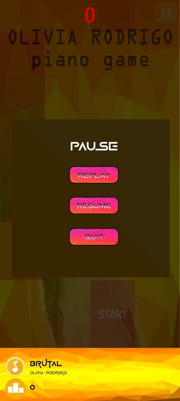 Olivia Rodrigo Piano Tiles screenshot image 5_Popularmodapk.com
