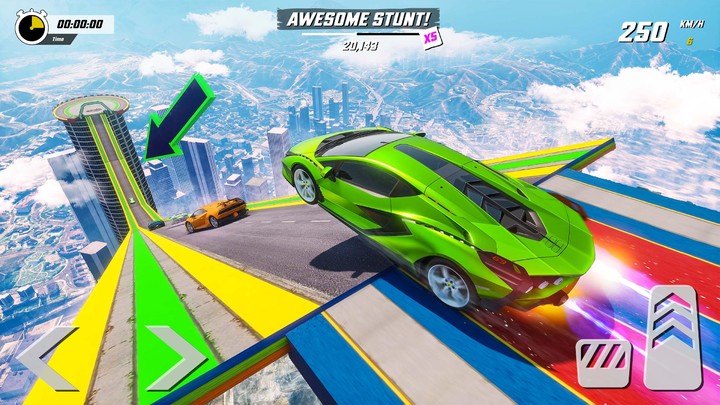 Car Games GT Stunt Racing Game screenshot image 2_Popularmodapk.com