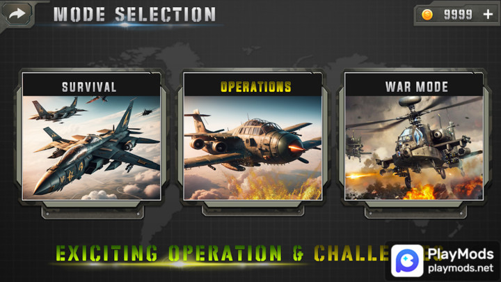 Fighter Jet Warfare Air Combat<span>(Unlimited Resources)</span> screenshot image 2_Popularmodapk.com