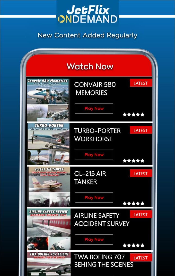 JetFlix – Aviation Videos screenshot image 4_Popularmodapk.com