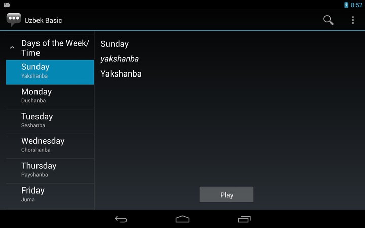 Uzbek Basic Phrases screenshot image 30_Popularmodapk.com
