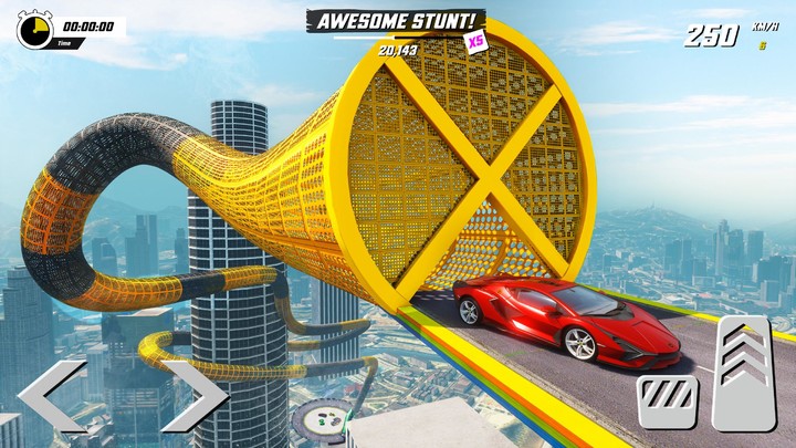 Car Games GT Stunt Racing Game screenshot image 3_Popularmodapk.com