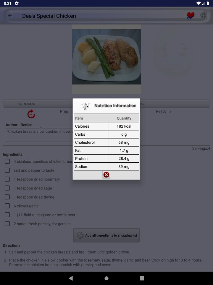 Heart Healthy Recipes screenshot image 13_Popularmodapk.com