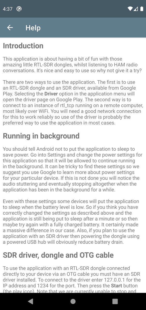 HAM FM Radio (RTL-SDR) screenshot image 16_Popularmodapk.com