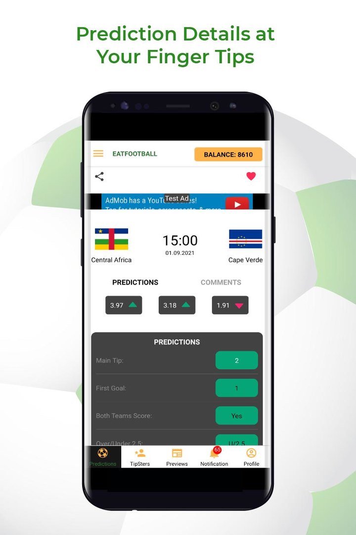 EatFootball screenshot image 2_Popularmodapk.com