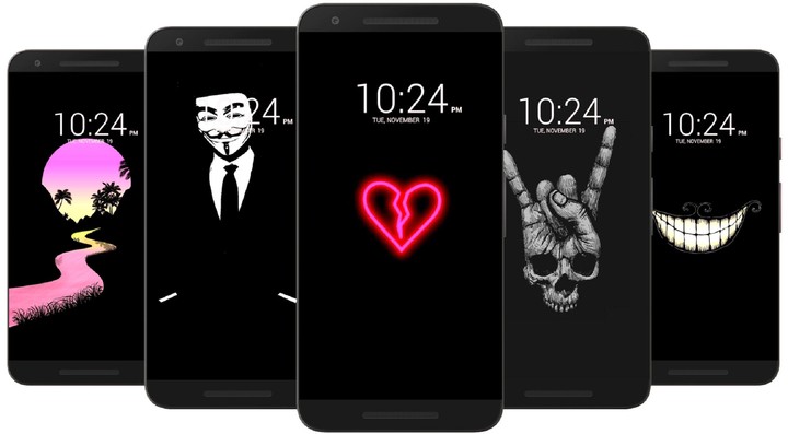 Black Wallpaper HD screenshot image 28_Popularmodapk.com