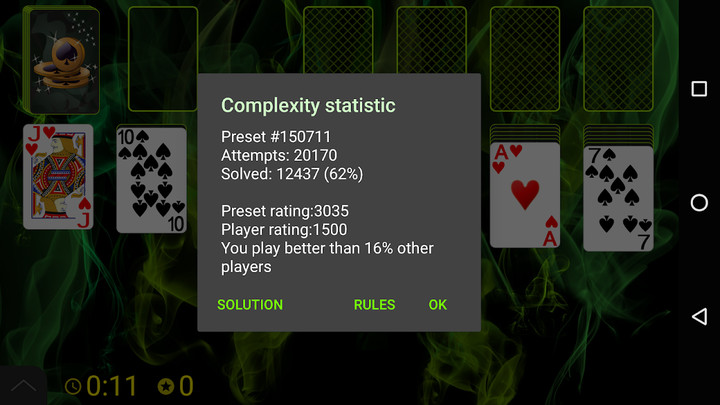 Solitaire screenshot image 10_Popularmodapk.com