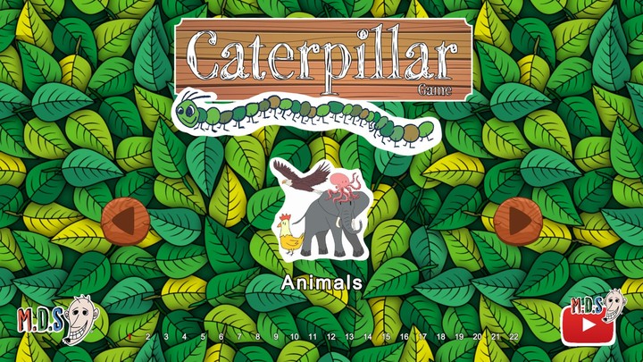 Caterpillar Game : School Game screenshot image 1_Popularmodapk.com