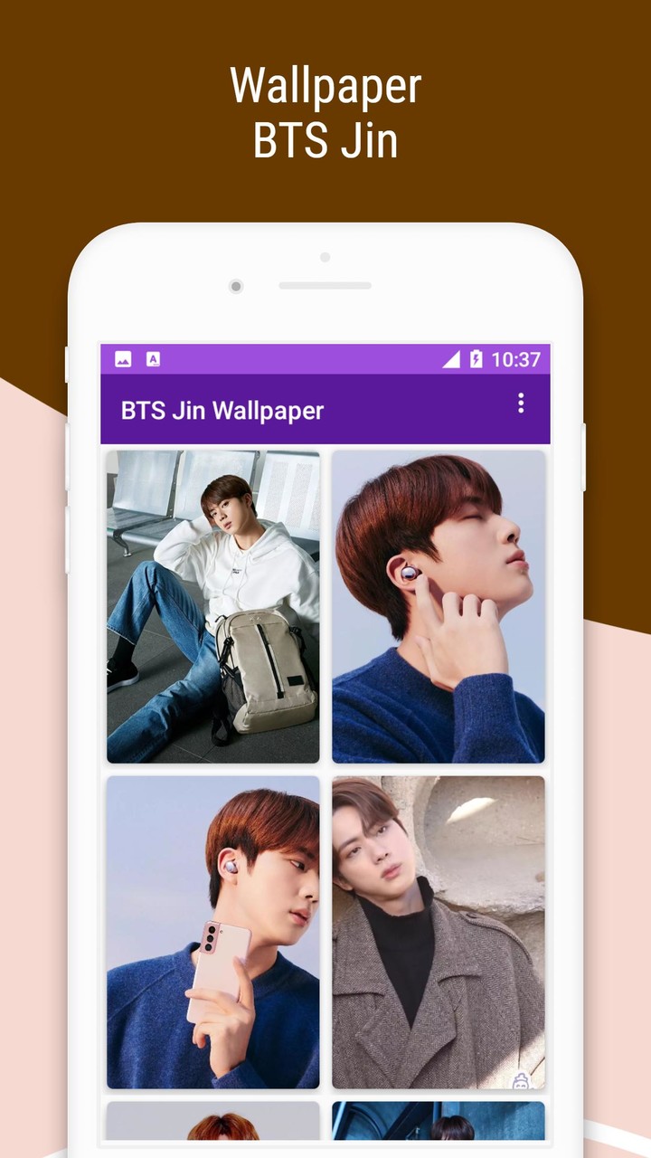Kim Seok-jin BTS Fake Call screenshot image 3_Popularmodapk.com