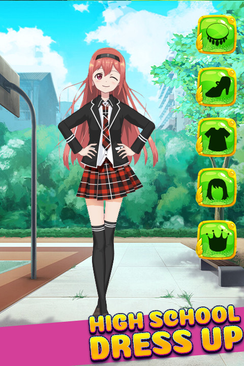 High School Dress Up Kawaii screenshot image 3_Popularmodapk.com