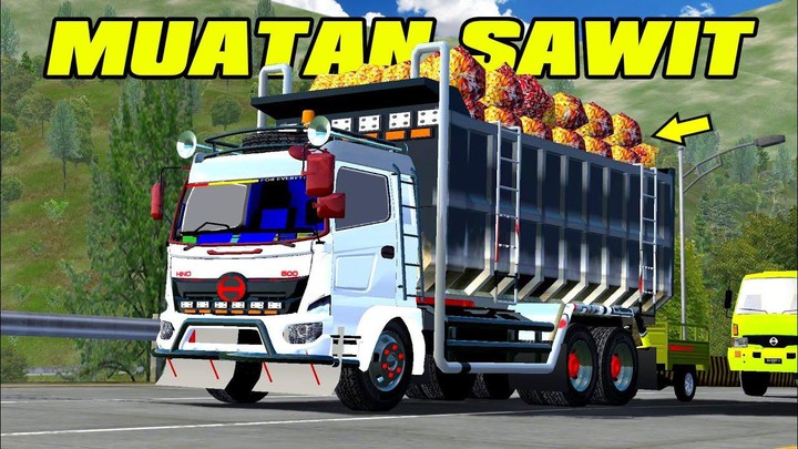 Truck Bos Sawit BUSSID screenshot image 9_Popularmodapk.com