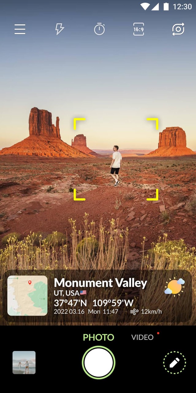 Timestamp Camera, Auto GPS Cam screenshot image 6_Popularmodapk.com