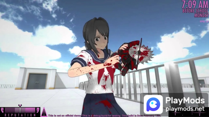 Yandere Simulator: Crime in the school<span>(No Ads)</span> screenshot image 12_Popularmodapk.com