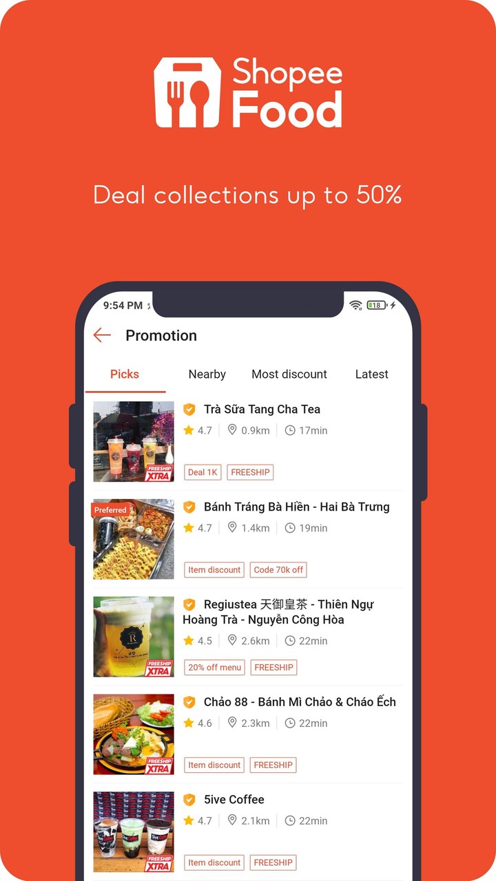ShopeeFood - Food Delivery screenshot image 3_Popularmodapk.com