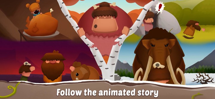 Grugs: Stone Age Platformer screenshot image 1_Popularmodapk.com