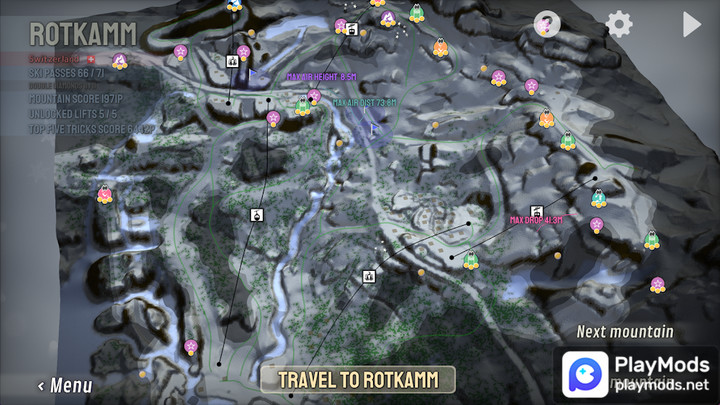 Grand Mountain Adventure: Snowboard Premiere<span>(Unlocked all)</span> screenshot image 4_Popularmodapk.com
