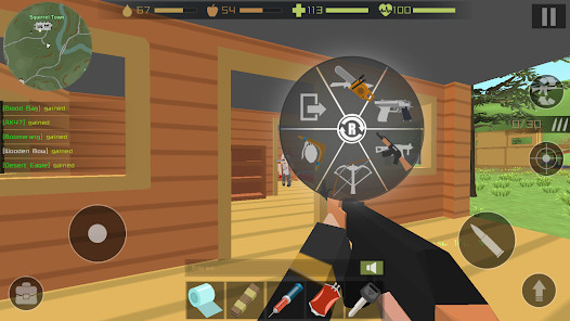 Zombie Hunter: Pixel Survival<span>(Free Craft)</span> screenshot image 4_Popularmodapk.com