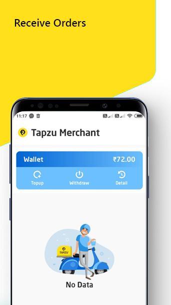 Tapzu Vendor App screenshot image 7_Popularmodapk.com