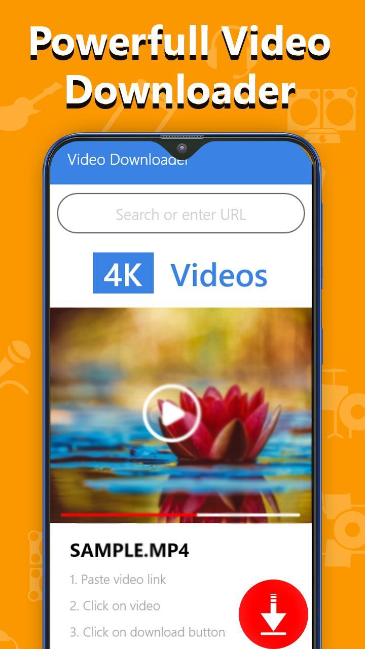 Video Downloader _Video Player screenshot image 1_Popularmodapk.com
