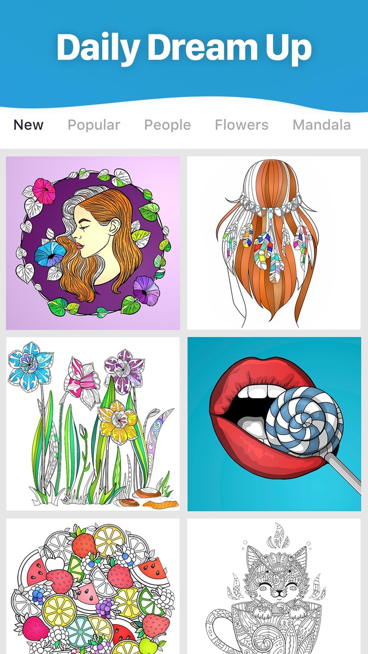 Jolly Paint: Coloring Book screenshot image 3_Popularmodapk.com